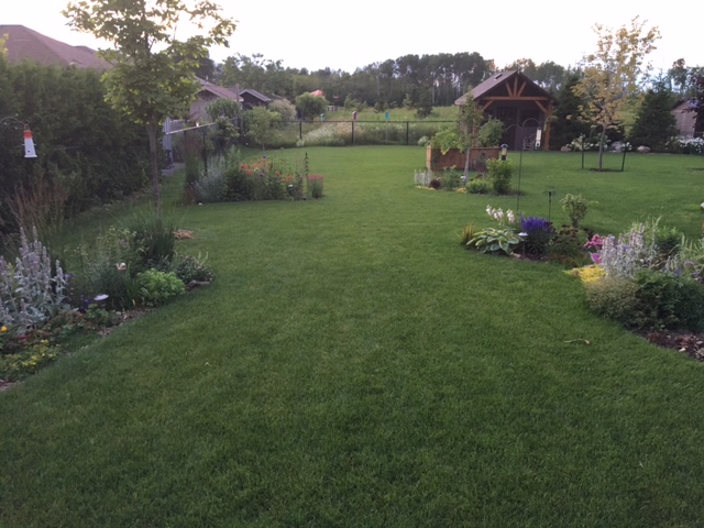 Property after lawncare treatment